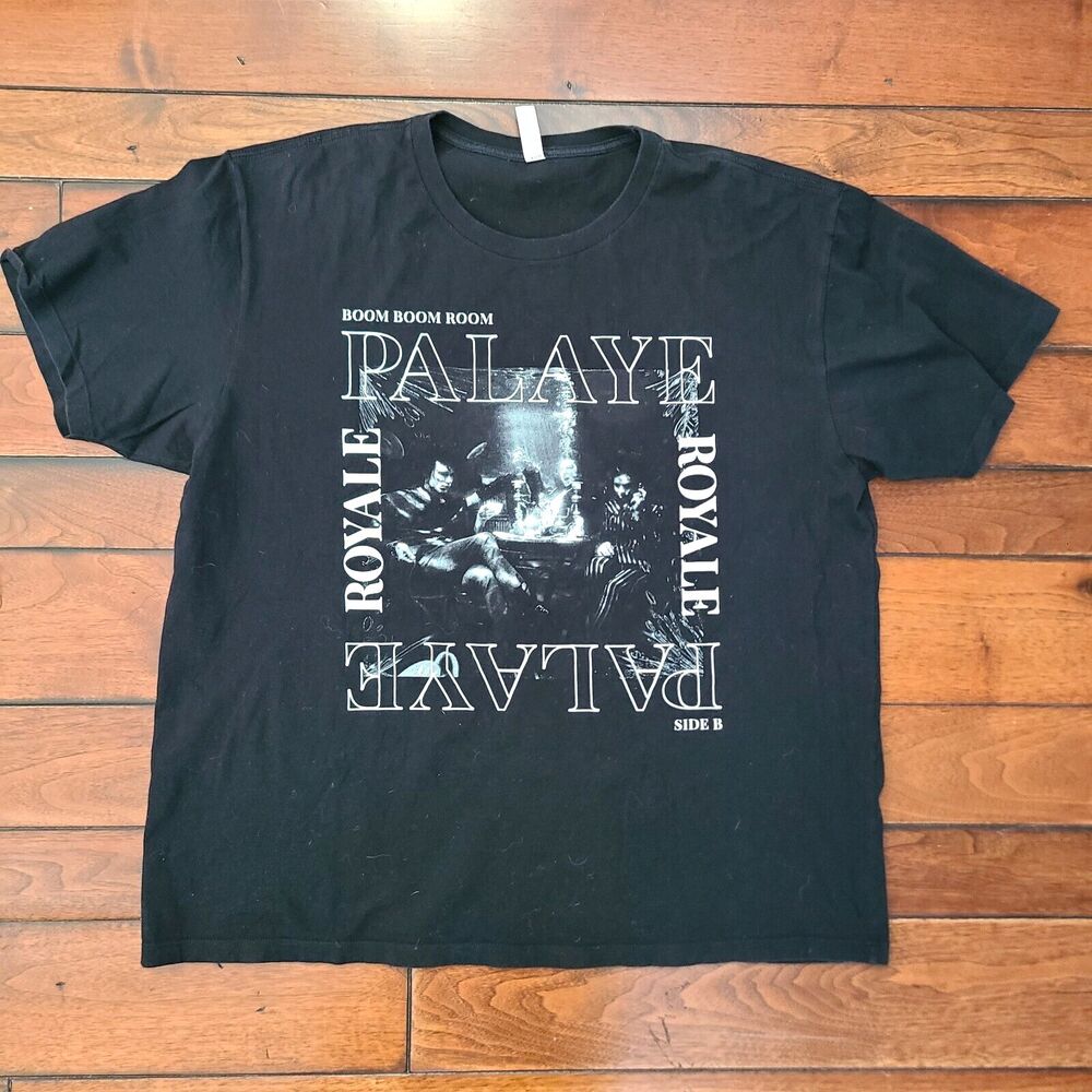 PALAYE ROYAL T Shirt Men's XL Boom Boom Boom Side B Band Tee Black Tour